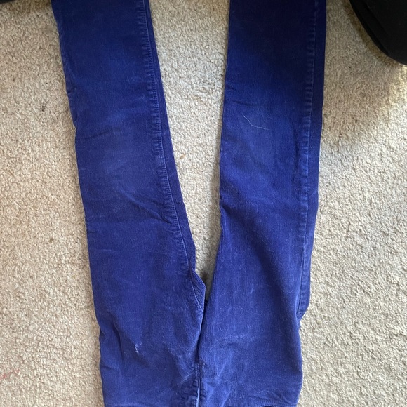 Old Navy purple/ Blue Corduroy Pants size 5 toddler - Picture 1 of 3